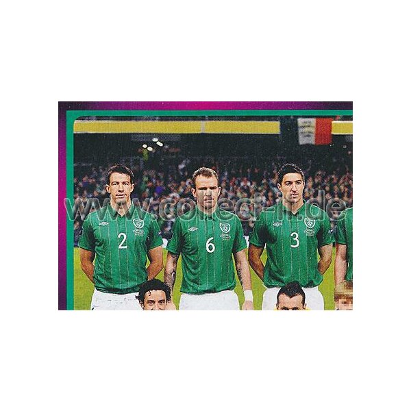 Panini EM 2012 deutsche Version - Sticker 341 - Team -  Irland