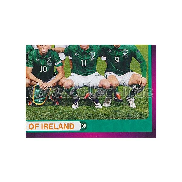 Panini EM 2012 deutsche Version - Sticker 344 - Team -  Irland