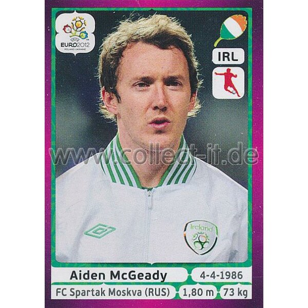 Panini EM 2012 deutsche Version - Sticker 359 - Aiden McGeady