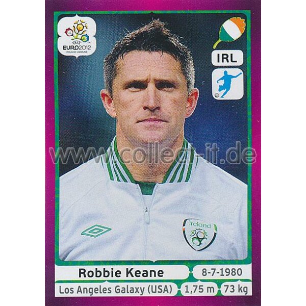 Panini EM 2012 deutsche Version - Sticker 364 - Robbie Keane