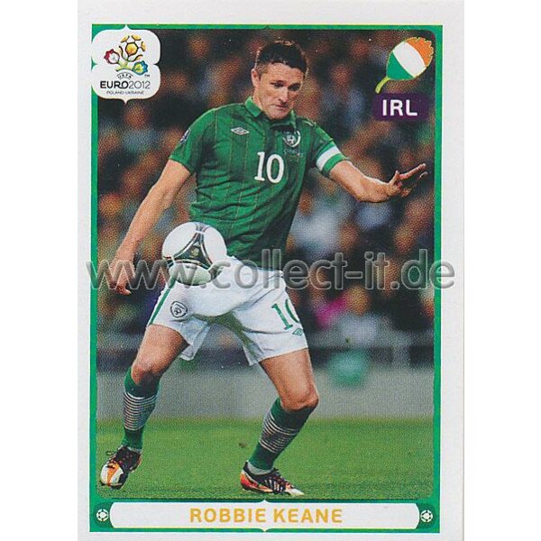 Panini EM 2012 deutsche Version - Sticker 367 - Robbie Keane