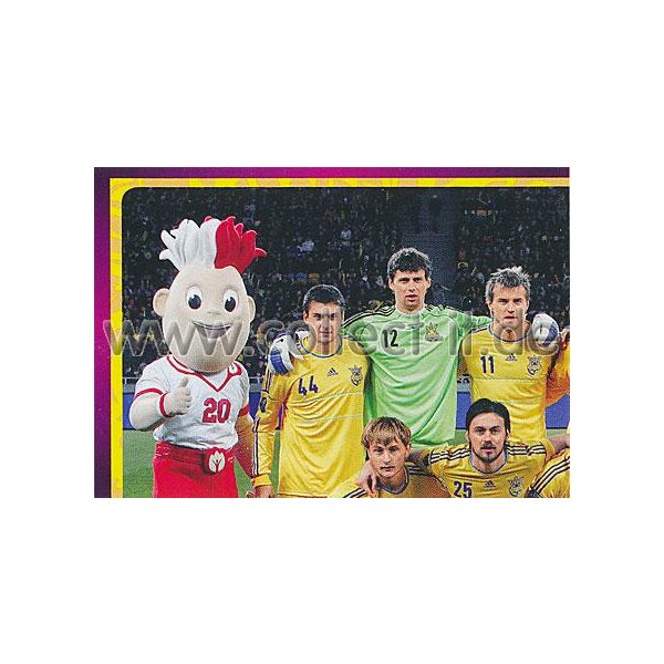 Panini EM 2012 deutsche Version - Sticker 399 - Team - Ukraine