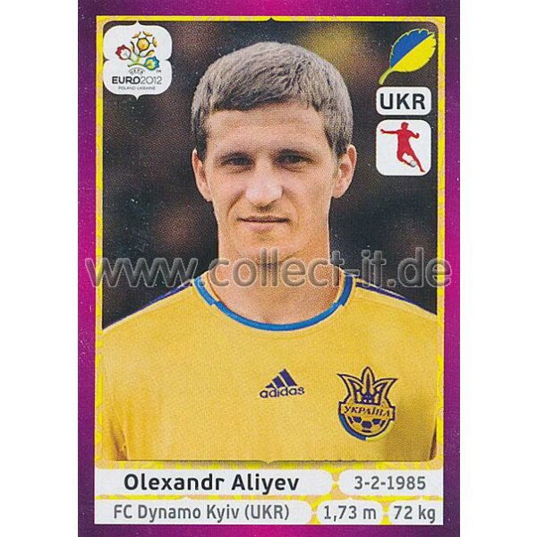 Panini EM 2012 deutsche Version - Sticker 414 - Olexandr Aliyev