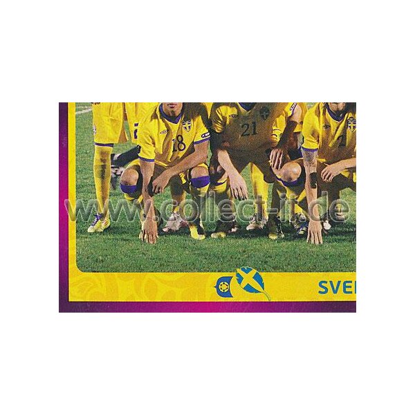 Panini EM 2012 deutsche Version - Sticker 430 - Team - Schweden