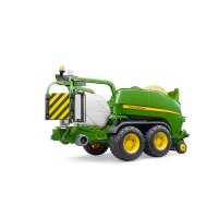 Bruder 2032 - John Deere Rundballen- Presswickelkombination C441R