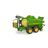 Bruder 2032 - John Deere Rundballen- Presswickelkombination C441R