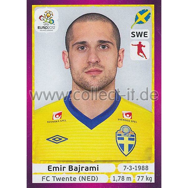 Panini EM 2012 deutsche Version - Sticker 447 - Emir Bajrami