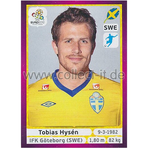 Panini EM 2012 deutsche Version - Sticker 448 - Tobias Hysen