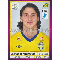 Panini EM 2012 deutsche Version - Sticker 451 - Zlatan...