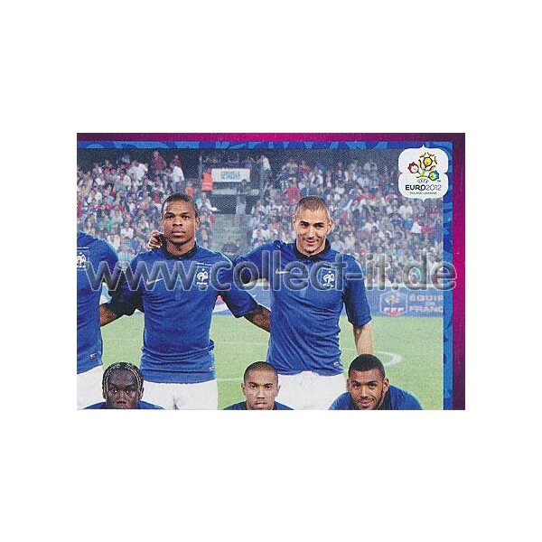 Panini EM 2012 deutsche Version - Sticker 458 - Team - Frankreich