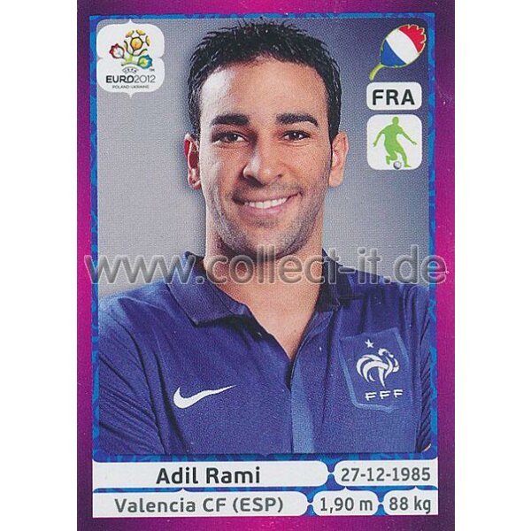 Panini EM 2012 deutsche Version - Sticker 465 - Adil Rami