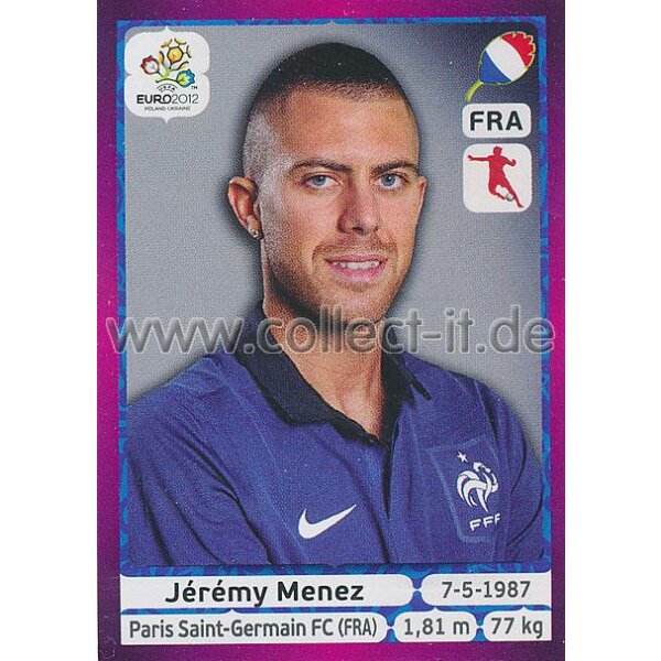 Panini EM 2012 deutsche Version - Sticker 475 - Jeremy Menez