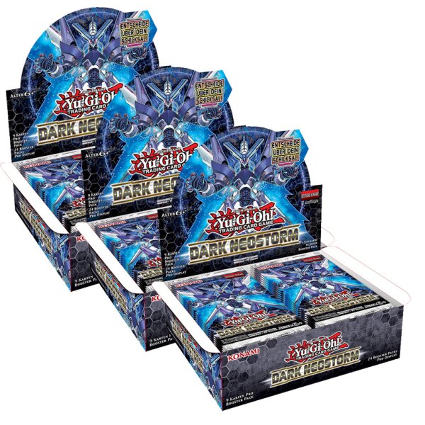 YuGiOh - Dark Neostorm - 3 Displays - Deutsch - 1. Auflage