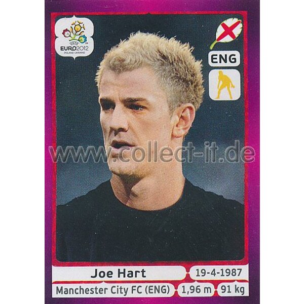 Panini EM 2012 deutsche Version - Sticker 490 - Joe Hart