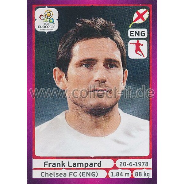 Panini EM 2012 deutsche Version - Sticker 500 - Frank Lampard