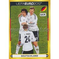 Panini EM 2012 deutsche Version - Sticker D07 - Deutschland