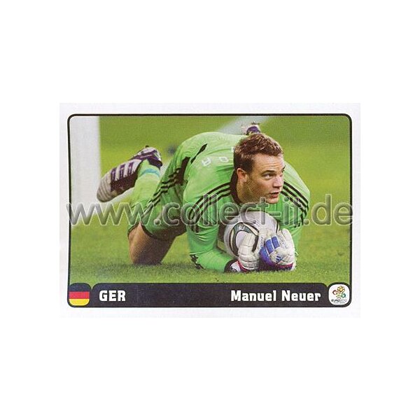 EMS06 - Panini Sondersticker Euro 2012 - Manuel Neuer 6 - Coca Cola