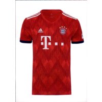 Sticker 8 - Trikot home - Panini FC Bayern München...