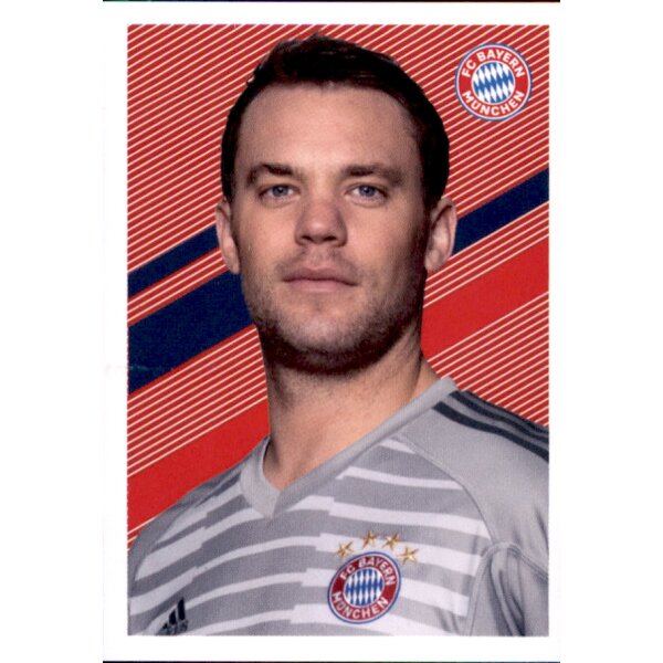 Sticker 19 - Manuel Neuer - Panini FC Bayern München 2018/19