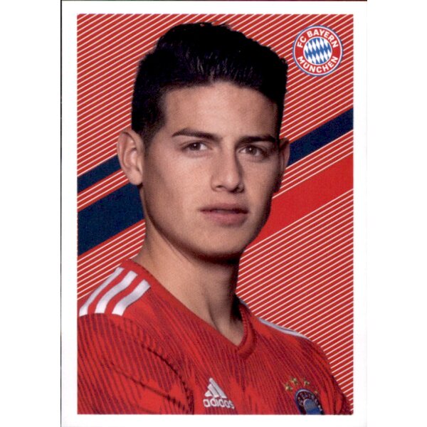 Sticker 96 - James Rodriguez - Panini FC Bayern München 2018/19