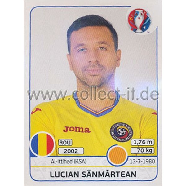 EM 2016 - Sticker 59 - Lucian Sanmartean