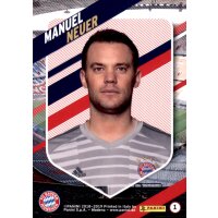 Karte 1 - Manuel Neuer - Panini FC Bayern München...