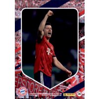 Karte 30 - Jubel - Panini FC Bayern München 2018/19