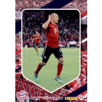 Karte 31 - Jubel - Panini FC Bayern München 2018/19