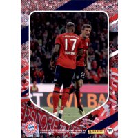 Karte 35 - Jubel - Panini FC Bayern München 2018/19