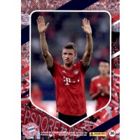 Karte 36 - Jubel - Panini FC Bayern München 2018/19