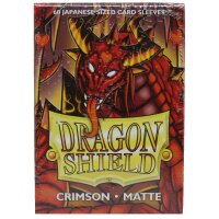 Dragon Shield Classic Sleeves - Crimson Red (60 Sleeves)