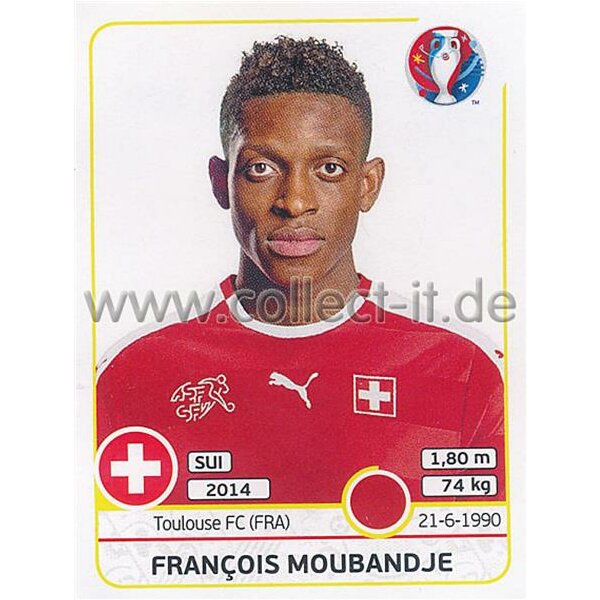 EM 2016 - Sticker 109 - Francois Moubandje