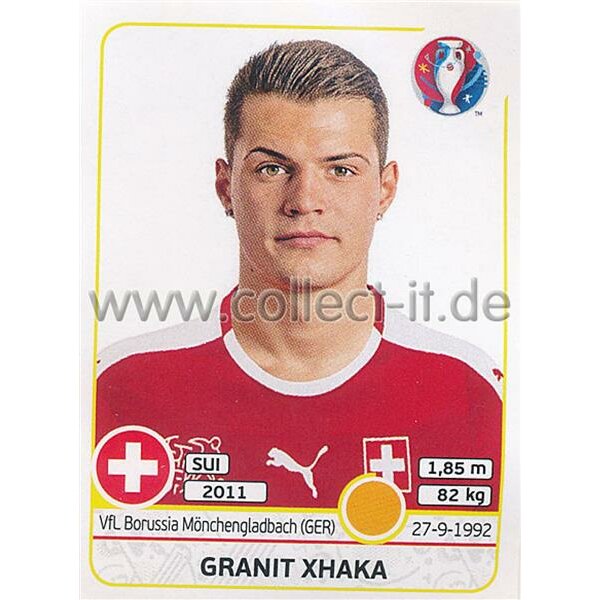 EM 2016 - Sticker 112 - Granit Xhaka