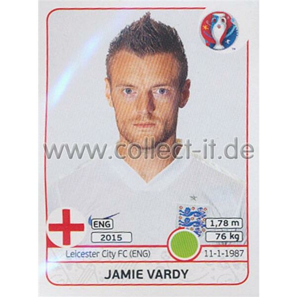 EM 2016 - Sticker 147 - Jamie Vardy