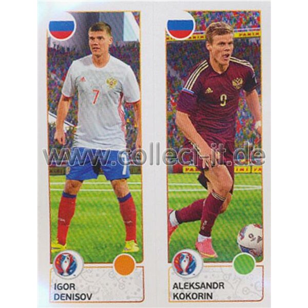 EM 2016 - Sticker 159 - Igor Denisov - Aleksandr Kokorin