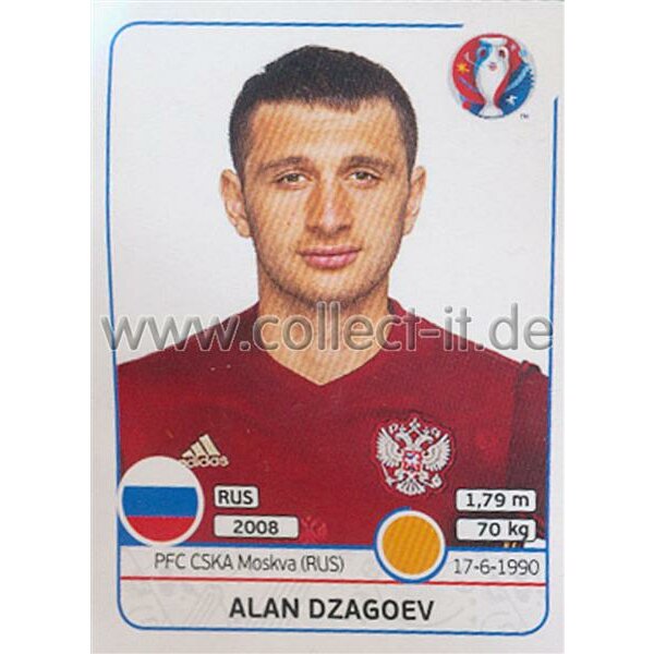 EM 2016 - Sticker 171 - Alan Dzagoev