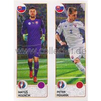 EM 2016 - Sticker 208 - Matus Kozacik - Peter Pekarik