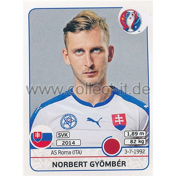 EM 2016 - Sticker 217 - Norbert Gyömbér