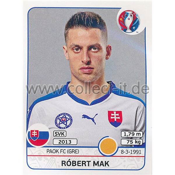 EM 2016 - Sticker 226 - Robert Mak