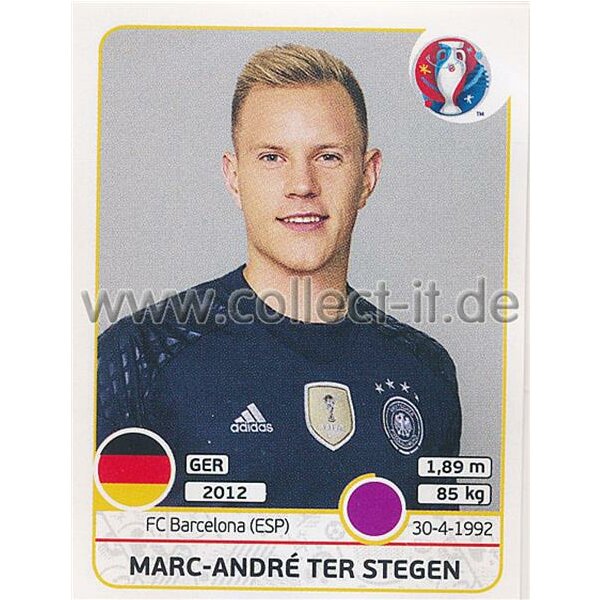 EM 2016 - Sticker 242 - Marc-Andre Ter Stegen