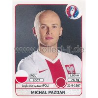 EM 2016 - Sticker 297 - Michal Pazdan