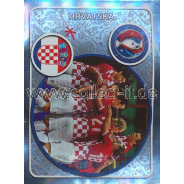 EM 2016 - Sticker 351 - Kroatien Team