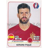 EM 2016 - Sticker 356 - Gerard Pique