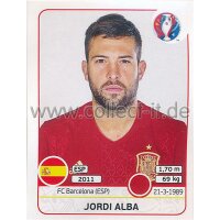 EM 2016 - Sticker 358 - Jordi Alba