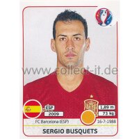 EM 2016 - Sticker 361 - Sergio Busquets