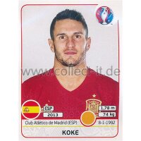 EM 2016 - Sticker 364 - Koke