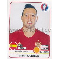 EM 2016 - Sticker 366 - Santi Cazorla