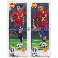 EM 2016 - Sticker 377 - Cesc Fabregas - Santi Cazorla