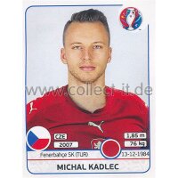 EM 2016 - Sticker 390 - Michal Kadlec