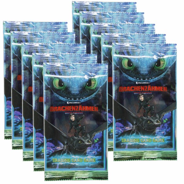 Dragons Trading Cards Serie 3 (2019) - Die geheime Welt - 10 Booster